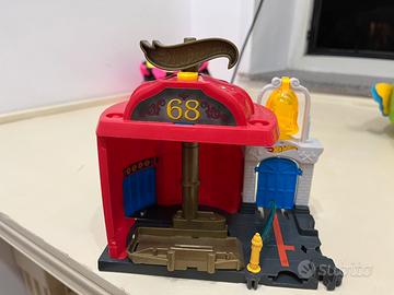 Garage pompieri hot wheels