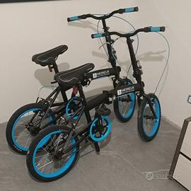 Coppia di biciclette pieghevoli