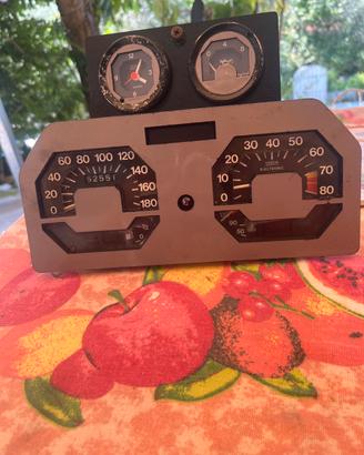 Tachimetro e pressionr del olio fiat 127 sport 70h
