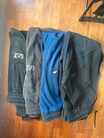 4 pantaloni armani/nike