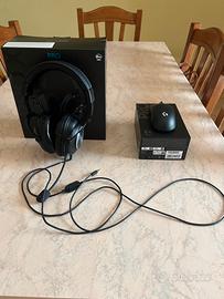 Mouse + Cuffie Logitech top di gamma – Come nuovi 