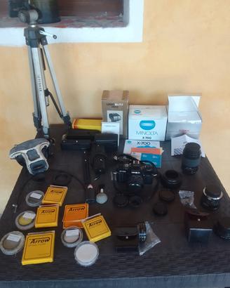 Minolta x700 con corredo
