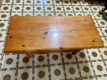 Salotto legno massello toscano country COMPLETO