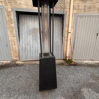 Fungo riscaldante a pellet per patio o veranda