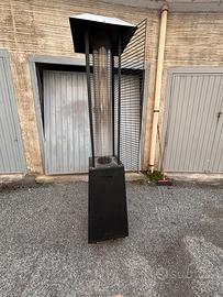 Fungo riscaldante a pellet per patio o veranda