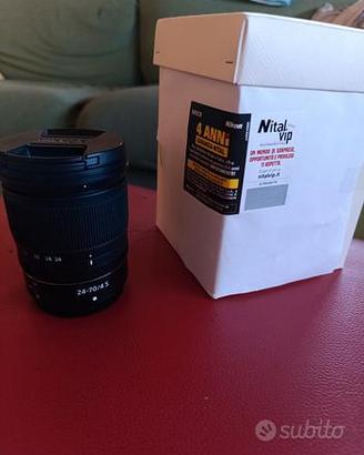 obiettivo Nikon z 24/70 F4 perfetto