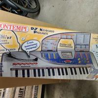 Pianola Bontempi DJ keyboard parlante