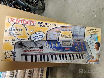 Pianola Bontempi DJ keyboard parlante
