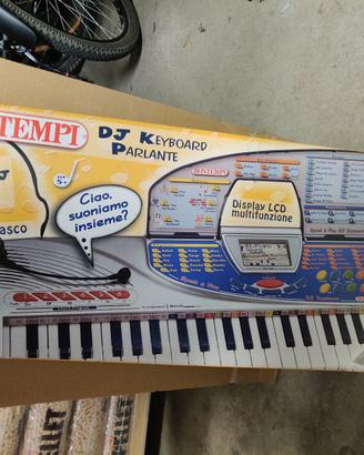 Pianola Bontempi DJ keyboard parlante