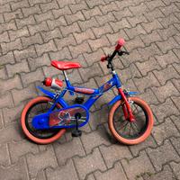 Bicletta per bambini di Spiderman