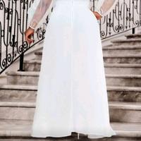 tuta bianca elegante