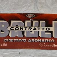 Insegna cartone Brulè Contratto