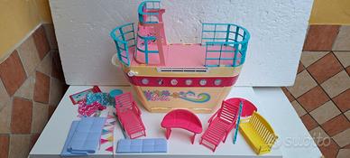 Nave da Crociera di Barbie Mattel con Tantissimi A