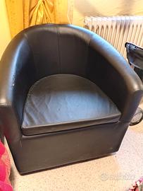 poltrona in ecopelle mondo convenienza 