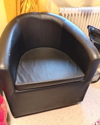 poltrona in ecopelle mondo convenienza 