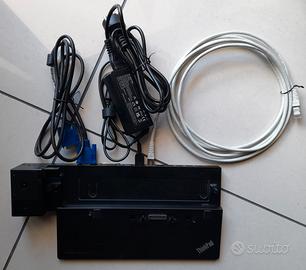 Lenovo ThinkPad Pro Dock 40A1 (+ tutti cavi utili)