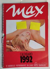 Calendario 1992 Max