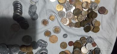 Monete della lira,e, straniere, lotto