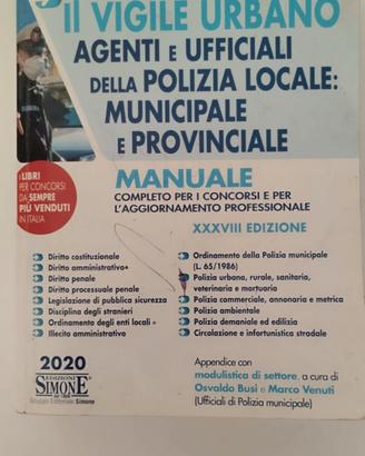 LIBRO CONCORSI ISTRUTTORE DI VIGILANZA 