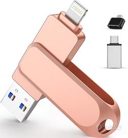 Chiavetta Usb iPhone 256GB Pink Memoria Esterna