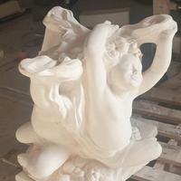 Stampo professionale in gomma per base con putti