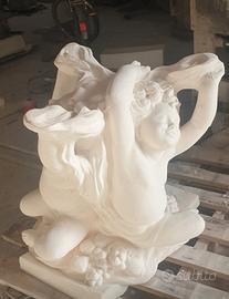 Stampo professionale in gomma per base con putti