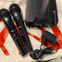 coppia radiomicrofoni AKG SR40  mini