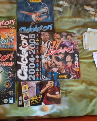Album calciatori Panini completi dal 1994 al 2007