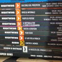 Fumetti DC eroi minori e Batman family nightwing