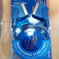 A/V Scart cable 21 pin gold 