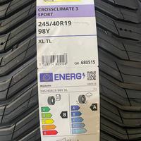 Gomme michelin 4 stagioni 245/40/19