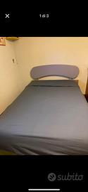 Letto 1 piazza e mezzo completo di materasso