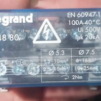 Legrand 004880 Morsettiera, 2 x 14-pin