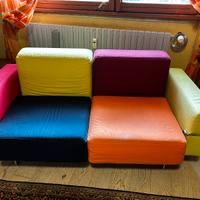 Divani 2 e 3 posti marca biesse modello ipercubik