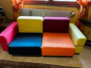 Divani 2 e 3 posti marca biesse modello ipercubik