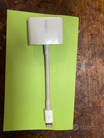 Belkin Adattatore Cuffie e ricarica per iPhone