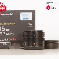 Panasonic Leica DG Summilux 15 F1.7 ASPH (Panasoni
