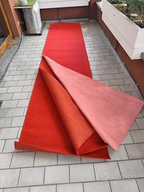 3pz 12m Passatoia tappeto grammatura alta  4mx1m