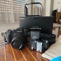 Fujifilm x-t4 con 18-55 f2.8-4 e cage smallrig