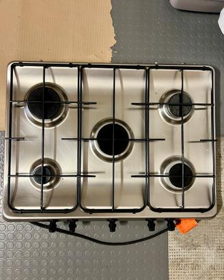 Piano cottura usato 5 fuochi marca Ariston