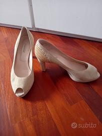 scarpe con plató n 40