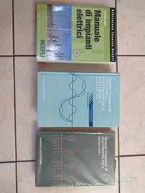 3 MANUALI DI ELETTROTECNICA IN STOCK