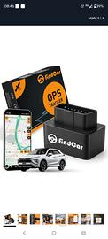 gps tracker per auto odb2 nuovo 