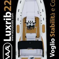 Gommone Aqvaboats luxrib22 con motore Suzuki 175cv