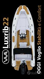 Gommone 660 Aqvaboats luxrib22 con Suzuki 175cv