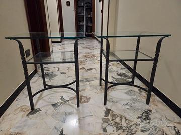 Comodini in ferro battuto