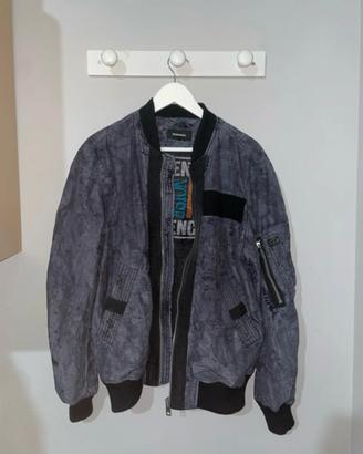 Bomber jacket vintage diesel (M) blue