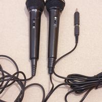 Set 2 microfoni per Karaoke e altro..