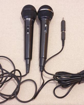 Set 2 microfoni per Karaoke e altro..