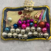 Palline di natale in vetro degli anni 30/40